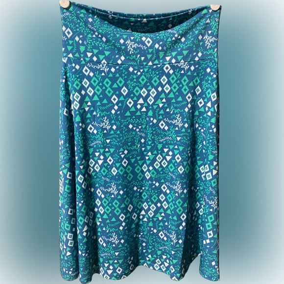LuLaRoe Skirts Azure Skirt Poshmark